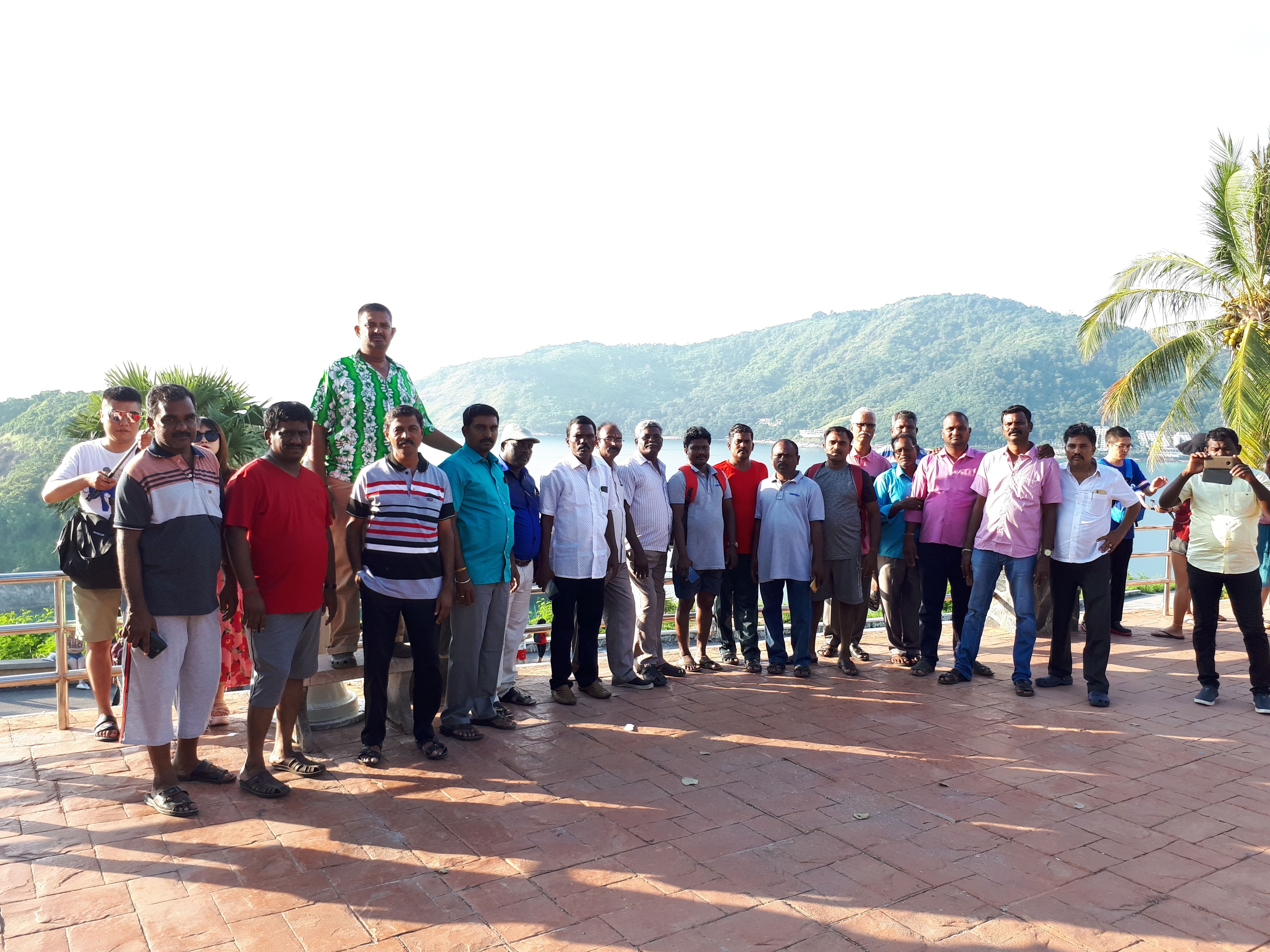 55 pax dealers incentive at Phuket viewpoint